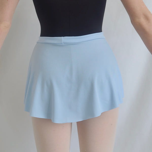 Baby Blue Pull-On Skirt