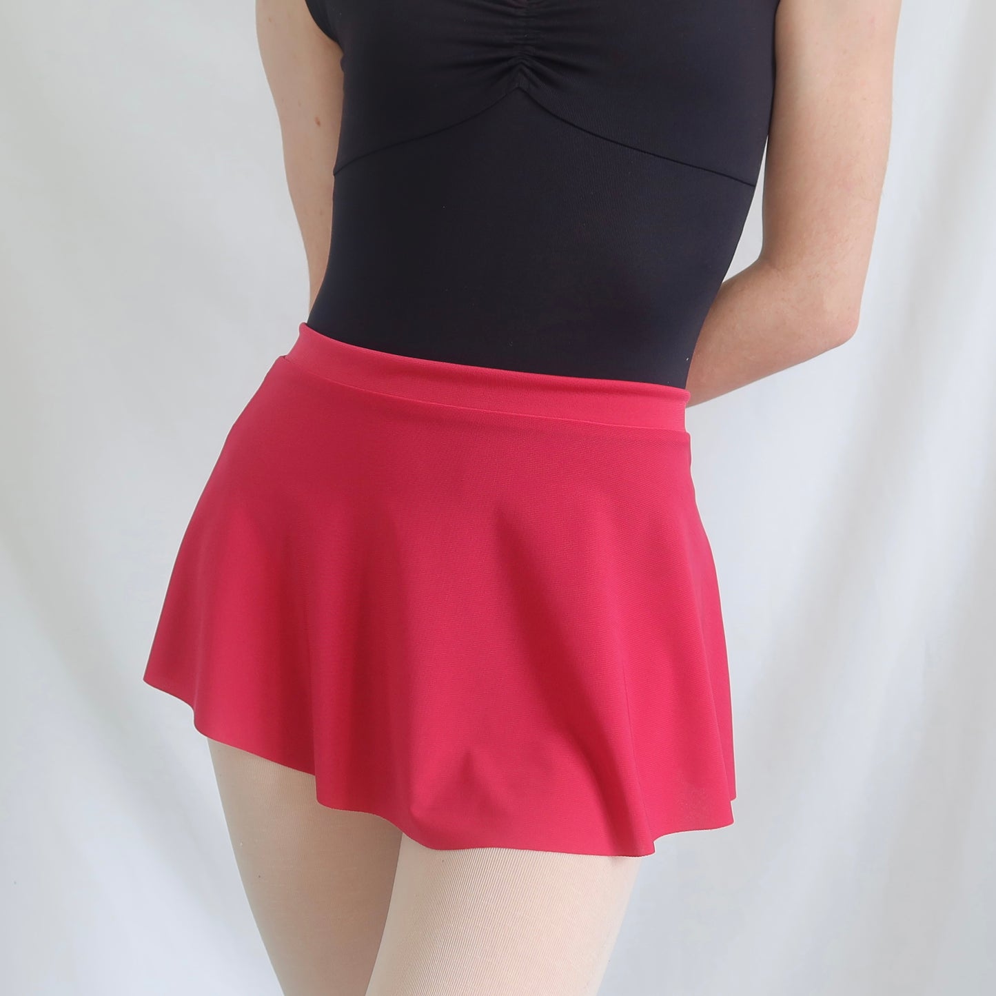 Hot Pink Pull-On Skirt